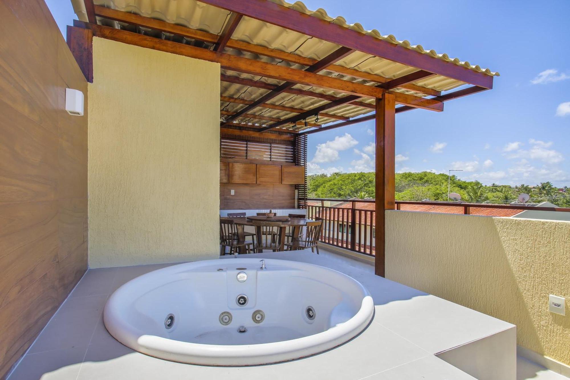Aparthotel TRIPLEX PIPA com jacuzzi no Solar Água Praia de Pipa Exterior foto