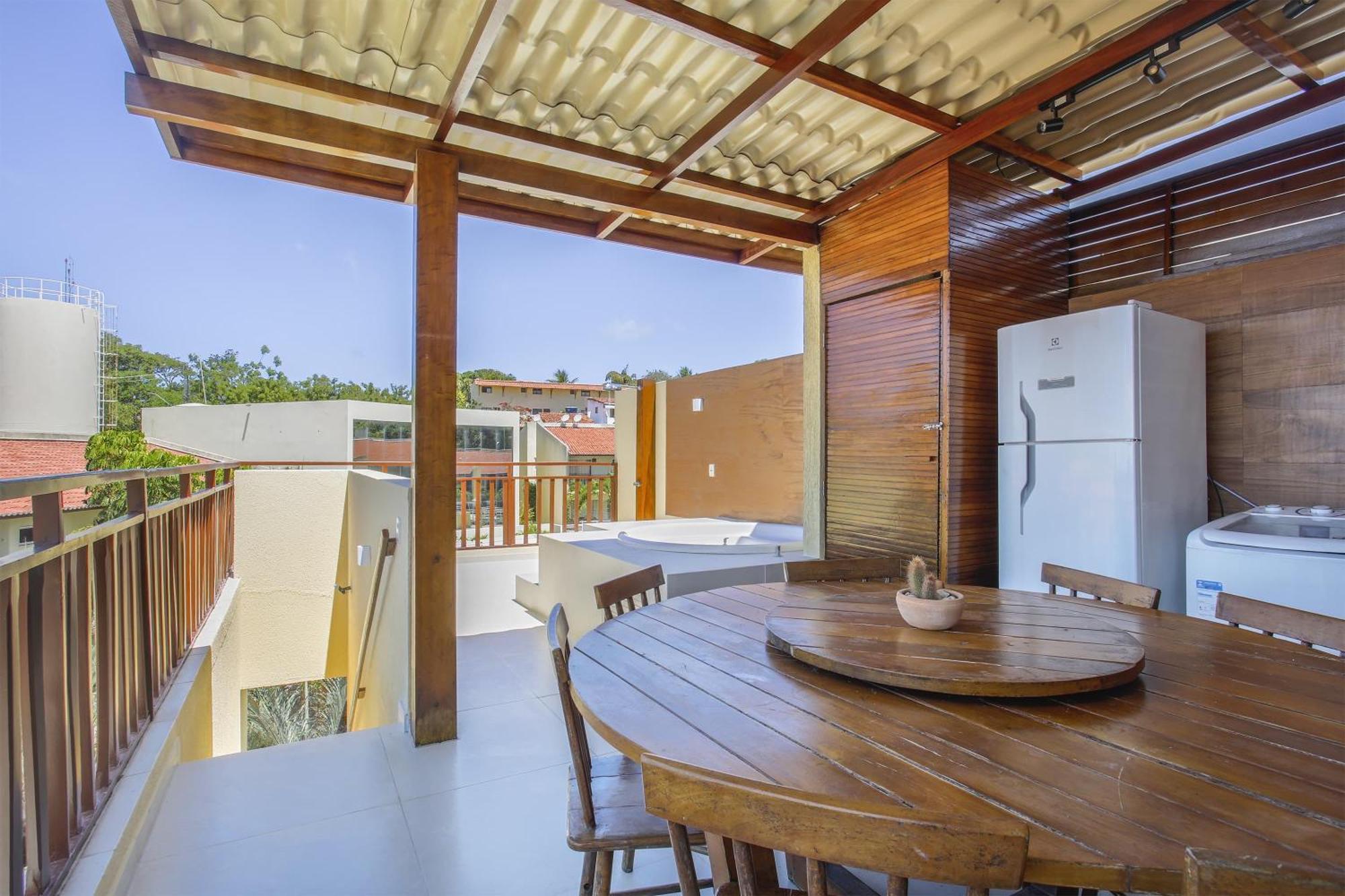 Aparthotel TRIPLEX PIPA com jacuzzi no Solar Água Praia de Pipa Exterior foto